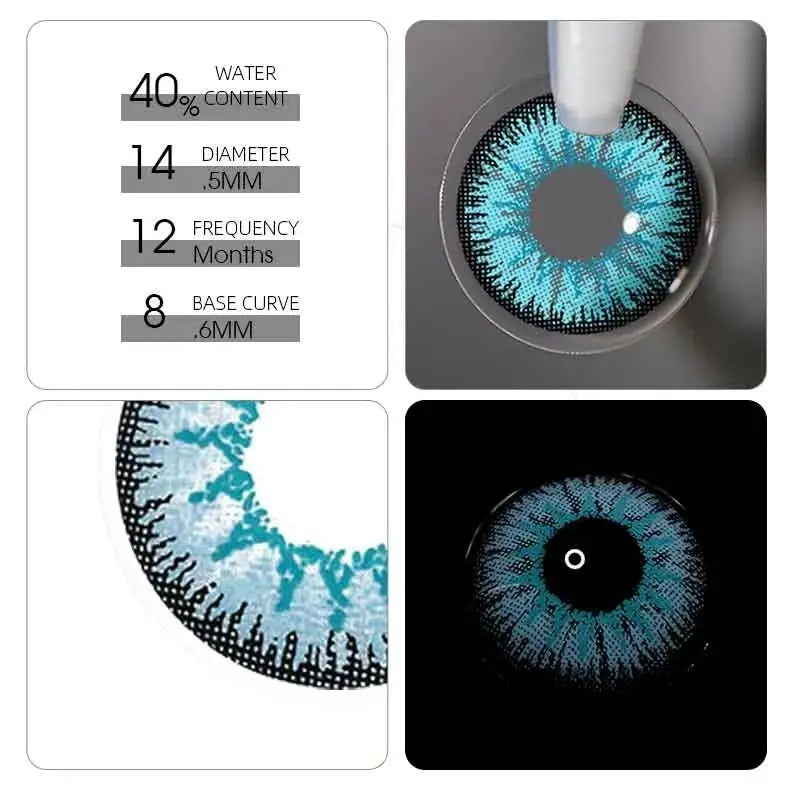 Lunagaze Vika tricolor blue